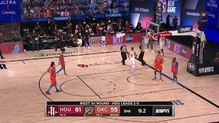 2nd Quarter, One Box Video: Oklahoma City Thunder vs. Houston Rockets