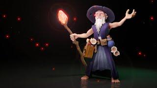 Making a Halfling Wizard - Blender 3.4