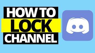 How To Lock Channel On Discord