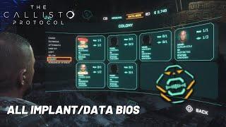 The Callisto Protocol | All Collectibles - Implant/Data Bios | Grim Reaper Trophy/Achievement