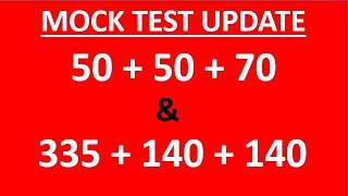 Updates for MOCK Test on Sunday (28-Feb) for NEET 2021 & NEET 2022 Aspirants - ARE YOU READY?