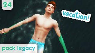 Time for a much needed vacation!  | Episode 24 | The Sims 4 Pack Legacy Challenge