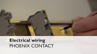 Electrical wiring made easy with Push-in technology and CRIMPHANDY