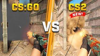 CSGO vs CS2 (Cinematic comparison)