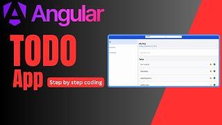 Todo App in Angular 17 : Task Management project in Angular with explanation | Code with Ved | Hindi