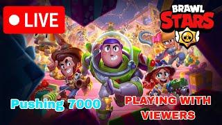 Live | Brawl Stars | Grinding 70000 with viewers | Come Join Us