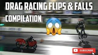 Drag racing crashes flips and fails compilation