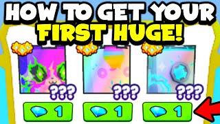 How to get your FIRST HUGE pet in Pet Sim 99! (Free to Play)