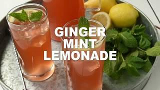 Ginger Mint Lemonade