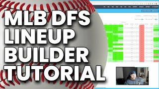 MLB DFS Lineup Builder and Model Basics on FantasyLabs