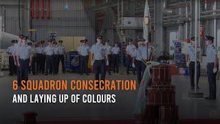 6 Squadron Consecration and Laying up of colours