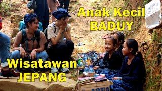 Apa Yang Ditanyakan Ketika Anak Kecil Baduy Diwawancarai Wisatawan Jepang