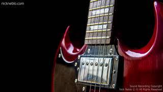 Crispy Rock Blues Guitar Backing Track in A