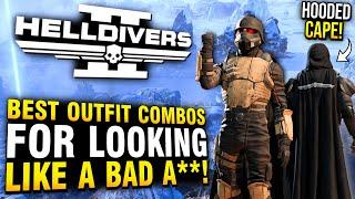 Helldivers 2 - The Coolest Looking Helmet/Armor/Cape Combinations
