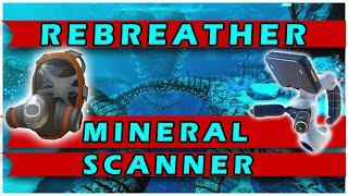 Rebreather and Mineral Scanner! Subnautica Below Zero EP 3