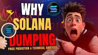 Why is SOLANA Crashing???? || SOLANA Price Prediction || Tecgnical analysis !!