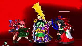 M.U.G.E.N Battle #290: A 4v4 RedEndermanDJ's Favorite Touhou Characters Party!!!