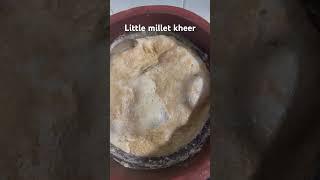 Little Millet Kheer dessert | #foodrecipe #kheer #foodshorts #food  #cooking #youtubeshorts