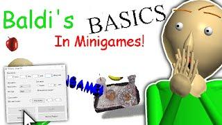 Baldi's Minigames With an Autoclicker