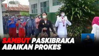 VIRAL! Acara SMKN 3 Baubau Sambut Paskibraka Nasional Abaikan Protokol Kesehatan #iNews Siang 03/09