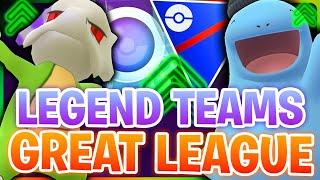 THE FIRST 10 *LEGEND* TEAMS FOR THE GREAT LEAGUE SEASON 20 | GO BATTLE LEAGUE