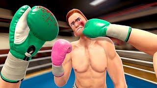 PUNCHING My Friend in VR Boxing - Thrill of the Fight 2