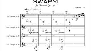 Nathan Ost — "Swarm" for Trumpet Quartet