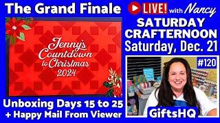 Days 15-25 REVEALED! Missouri Star Christmas Advent Box 2024 FINALE! - Saturday CrafterNoon #120