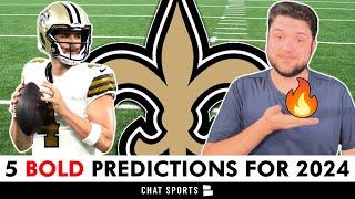 5 BOLD Predictions For The New Orleans Saints 2024 Season