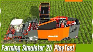 LS25 ► Rote Beete Ernte mit Courseplay | PlayTest Farming Simulator 25 [s7e46]