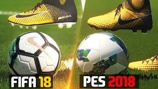 FIFA 18 vs PES 2018 Graphics Comparison