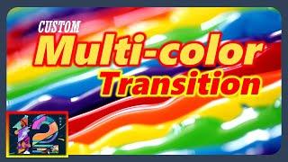 Creating Custom Multi-color Transition in Filmora 12
