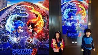 Sonic 3 The Hedgehog Premiere Movie Vlog + Toy Hunt! BEST ONE YET!!