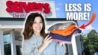 Thrift with me at SAVERS! What I left behind, what I brought home? Liquidation Update & Thrift Haul