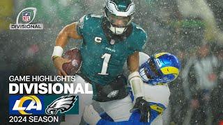 Los Angeles Rams vs. Philadelphia Eagles Game Highlights | Divisional Round NFL 2024 Season