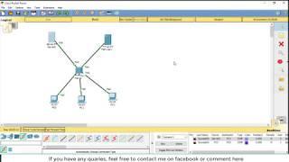 Networking : How To Configure DHCP, DNS Servers In Cisco Packet Tracer