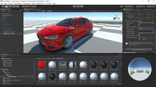 How to add car reflection in unity3d (Reflection Probes)