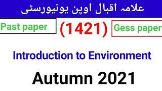 Aiou 1421 Guess papers || Aiou 1421 old paper autumn 2021 || @aiouacademy