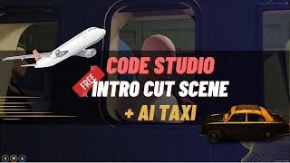 FiveM Intro Cutscene Start with AI Taxi | Standalone | Code Studio