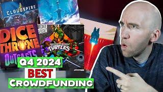 The BEST Crowdfunding Board Games - Q4 2024