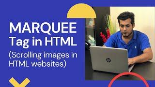 Scrolling images in HTML websites - Marquee Tag in HTML
