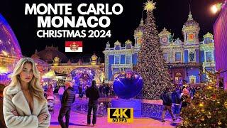 Monte-Carlo Monaco: Christmas 2024 - Walking tour in Monte-Carlo Monaco in Winter