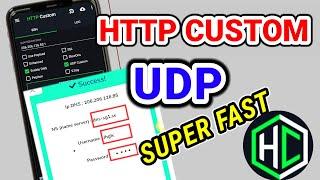 How to setup Http custom vpn with UDP custom settings for Secure browsing