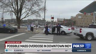 BREAKING: 6 hospitalized after reports of mass overdose downtown