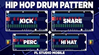 how to make & mastering drums in fl studio mobile 2024 | fl studio mobile tutorial