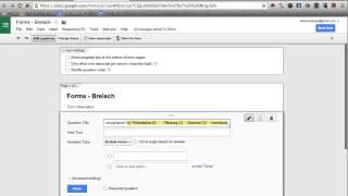 A shortcut you must know when copying questions into a google form.