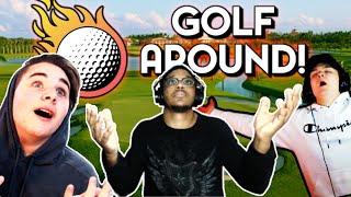 BECOMING GOLF GODS!!! ~ Golf Around ep 1 ft. @DunlapGaming and @TheGamePeasants