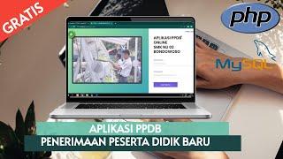 Review Source Code Aplikasi PPDB Online Full Fitur Berbasis Web Gratis