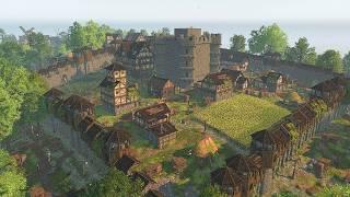 Before MANOR LORDS there was this Medieval Survival City Builder like Banished with Castle Building!