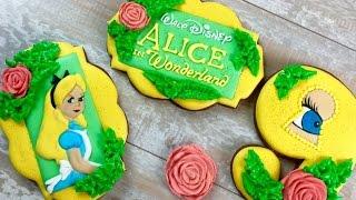 ALICE in WONDERLAND COOKIES | Cookie Decorating | TALECOOKIES by Tanya Dur